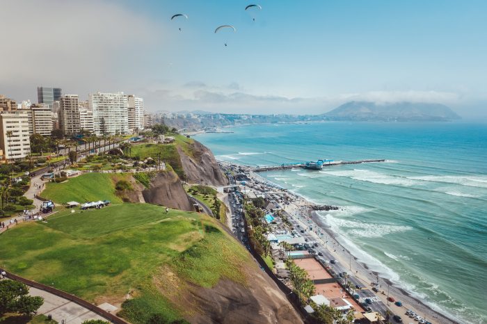 The Coast of Lima Peru for Honeymoon Vacation