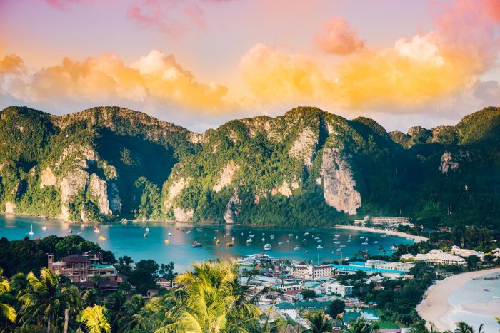 Phi Phi Islands in Thailand 