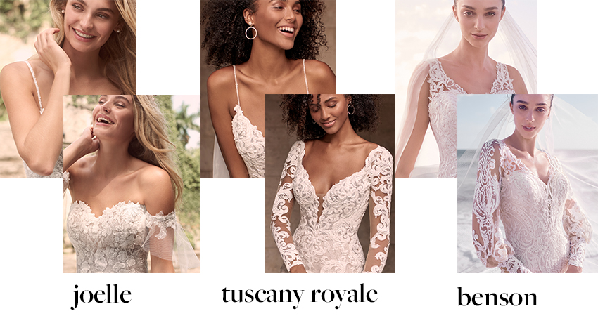 Wedding Dress 101 : Strap & Sleeve Styles