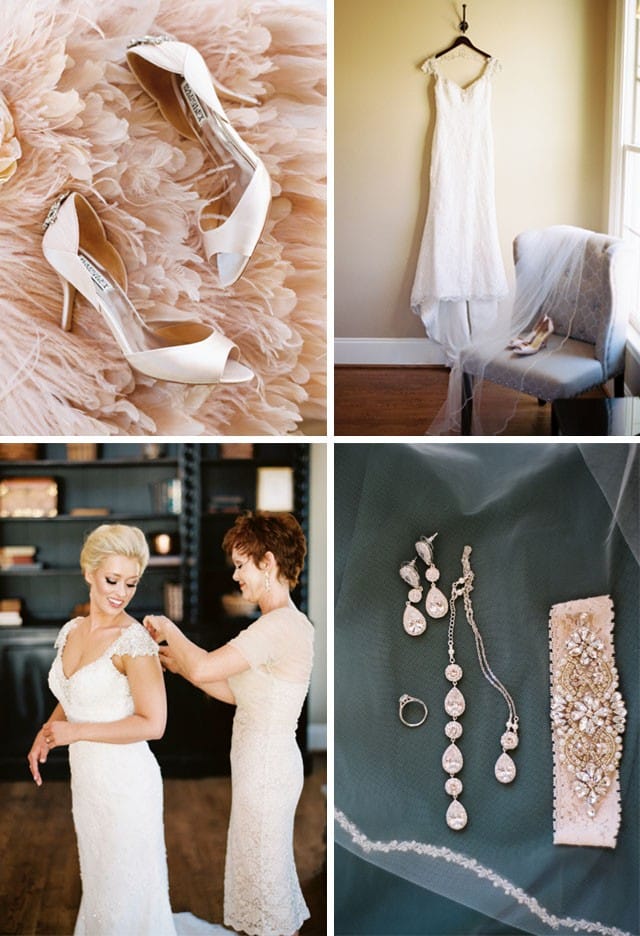 Elegant Southern wedding featuring Brandy, by Maggie Sottero.