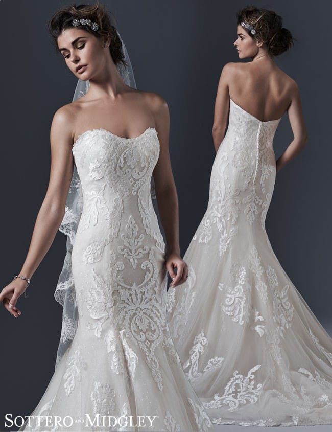 Friday Favorite: Intricate Lace Wedding Dress - Love Maggie