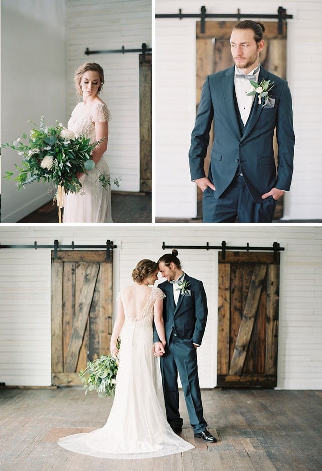 Rustic wedding styled photoshoot with Ettia by Maggie Sottero