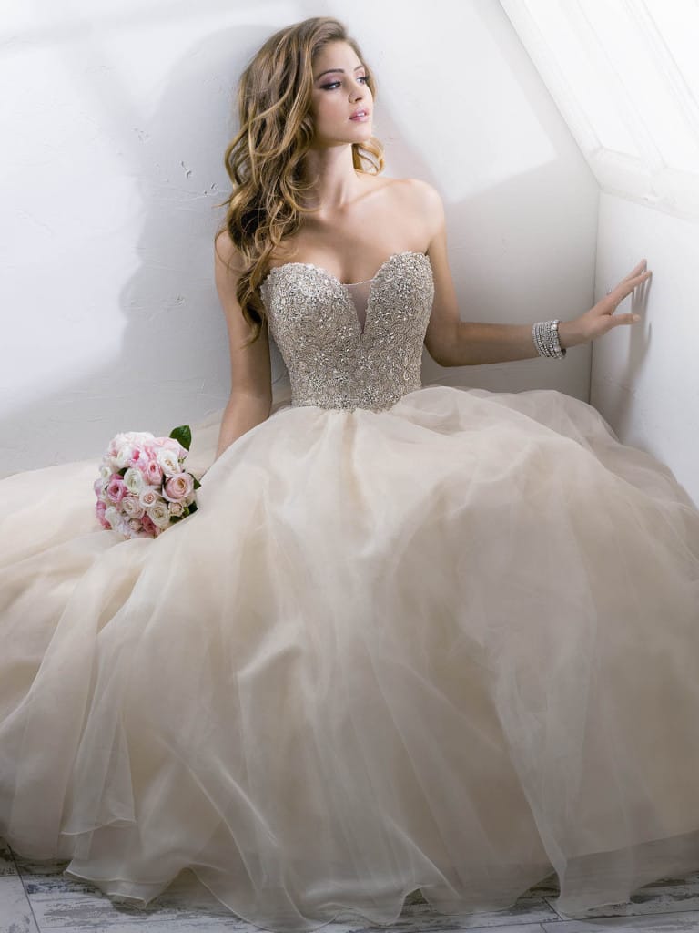 favorite wedding dresses of 2015 - Angelette by Sottero and Midgley