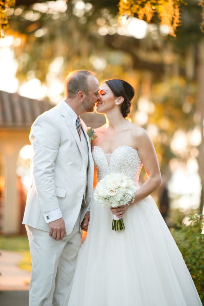 Bejeweled Ballgown and Elegant Florida Estate Wedding - Ashley wearing Angelette by Sottero and Midgley