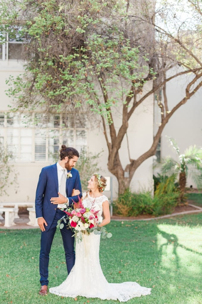 elegant and whimsical garden wedding - Trudy dress by Maggie Sottero