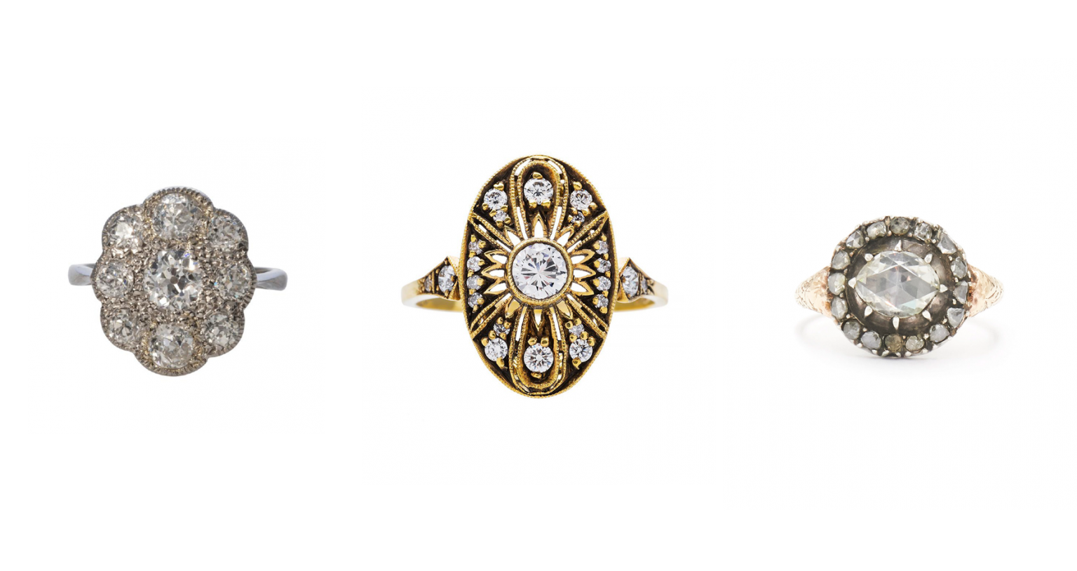 6 SwoonWorthy Vintage Wedding Ring Styles