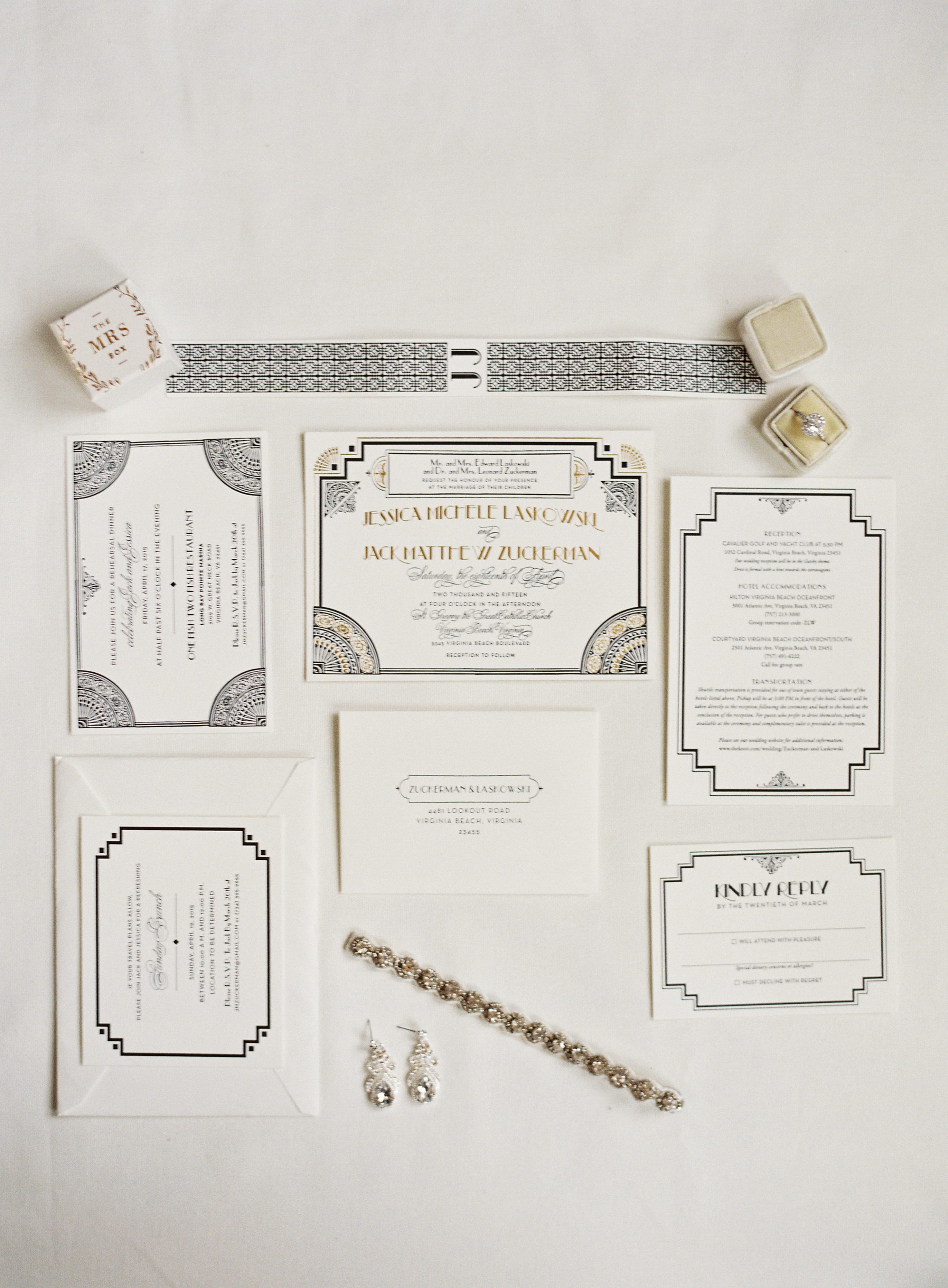 Maggie Bride Jessica's Great Gatsby wedding - featuring Simone by Sottero and Midgley