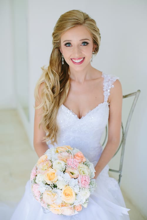 Monique's rustic wedding in South Africa - Maggie Bride wore Almudena