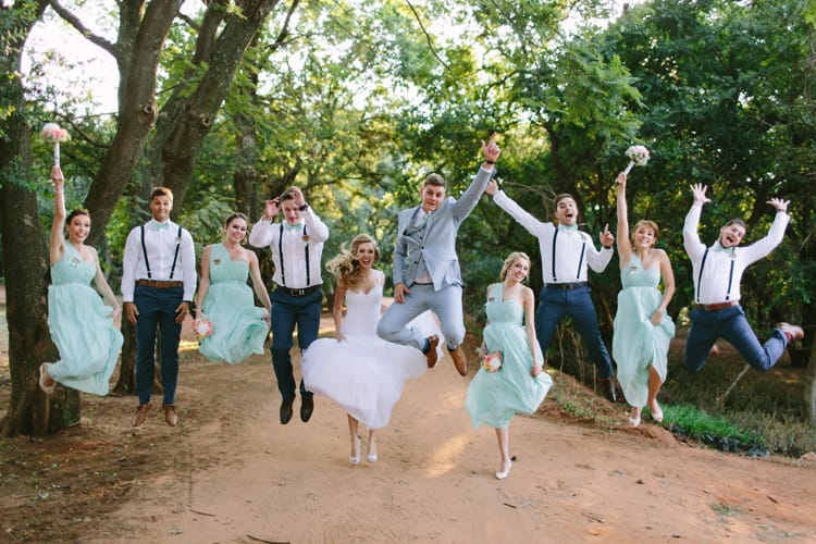 Monique's rustic wedding in South Africa - Maggie Bride wore Almudena