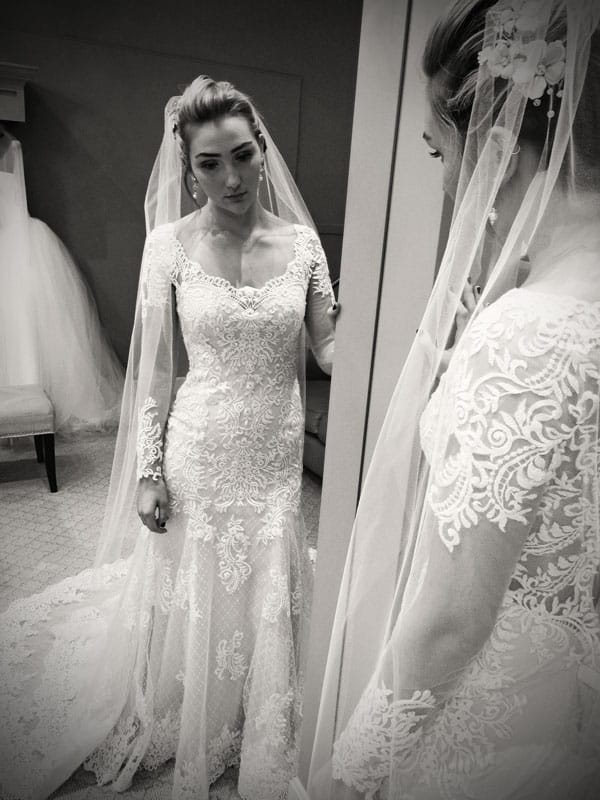 Get the perfect fit by purchasing alterations for your wedding dress
