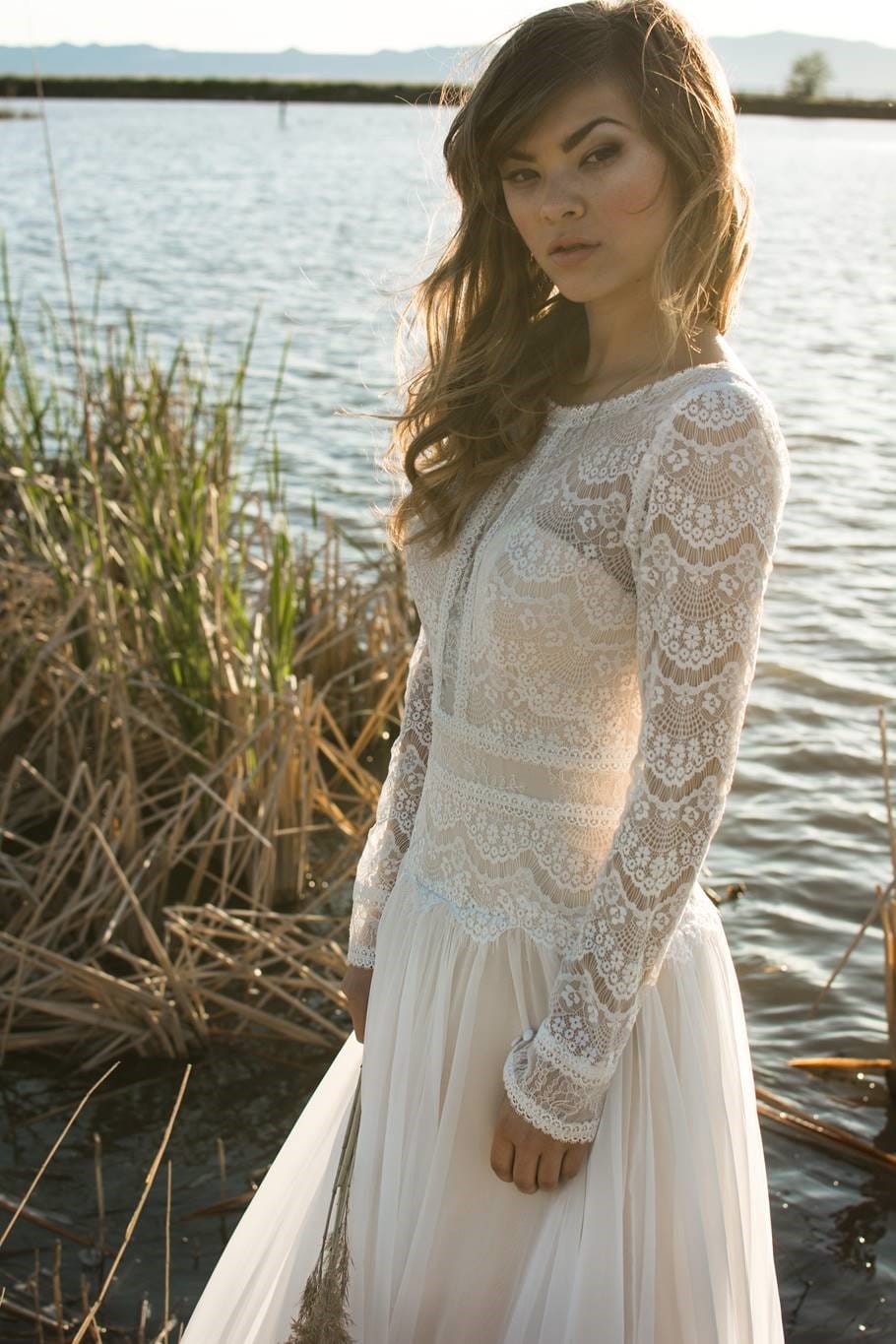 Golden Sunlight and Boho Brides - Styled Shoot Boho Wedding Dresses by Sottero and Midgley and Maggie Sottero