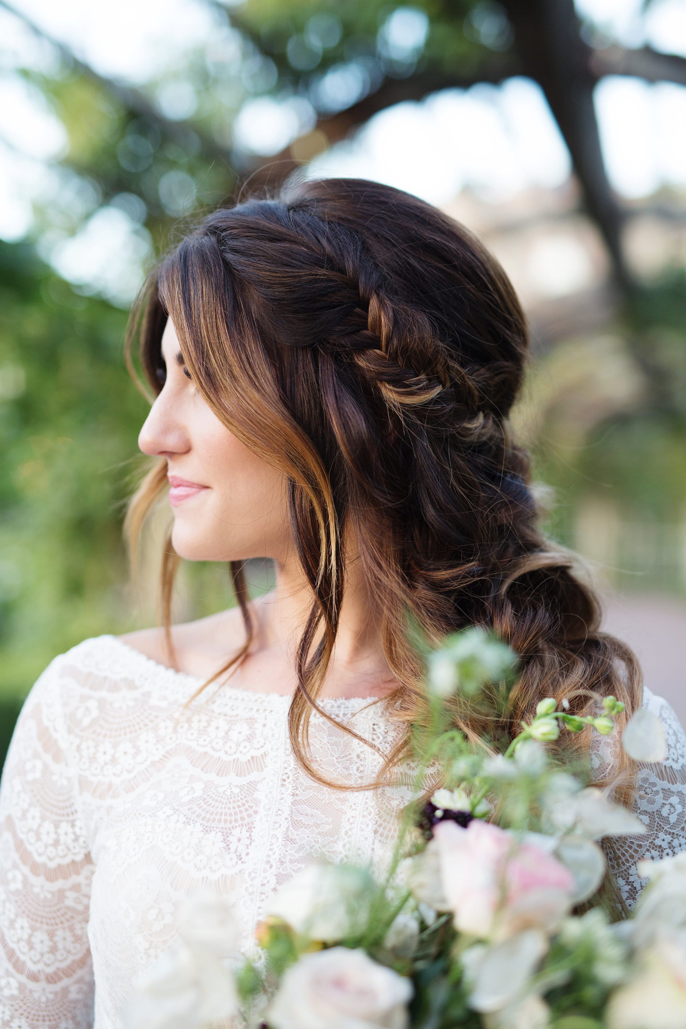 Illusion Lace Wedding Dress in English Garden Emilie Ann Photography - Styled Photo Shoot feat. Deirdre by Maggie Sottero