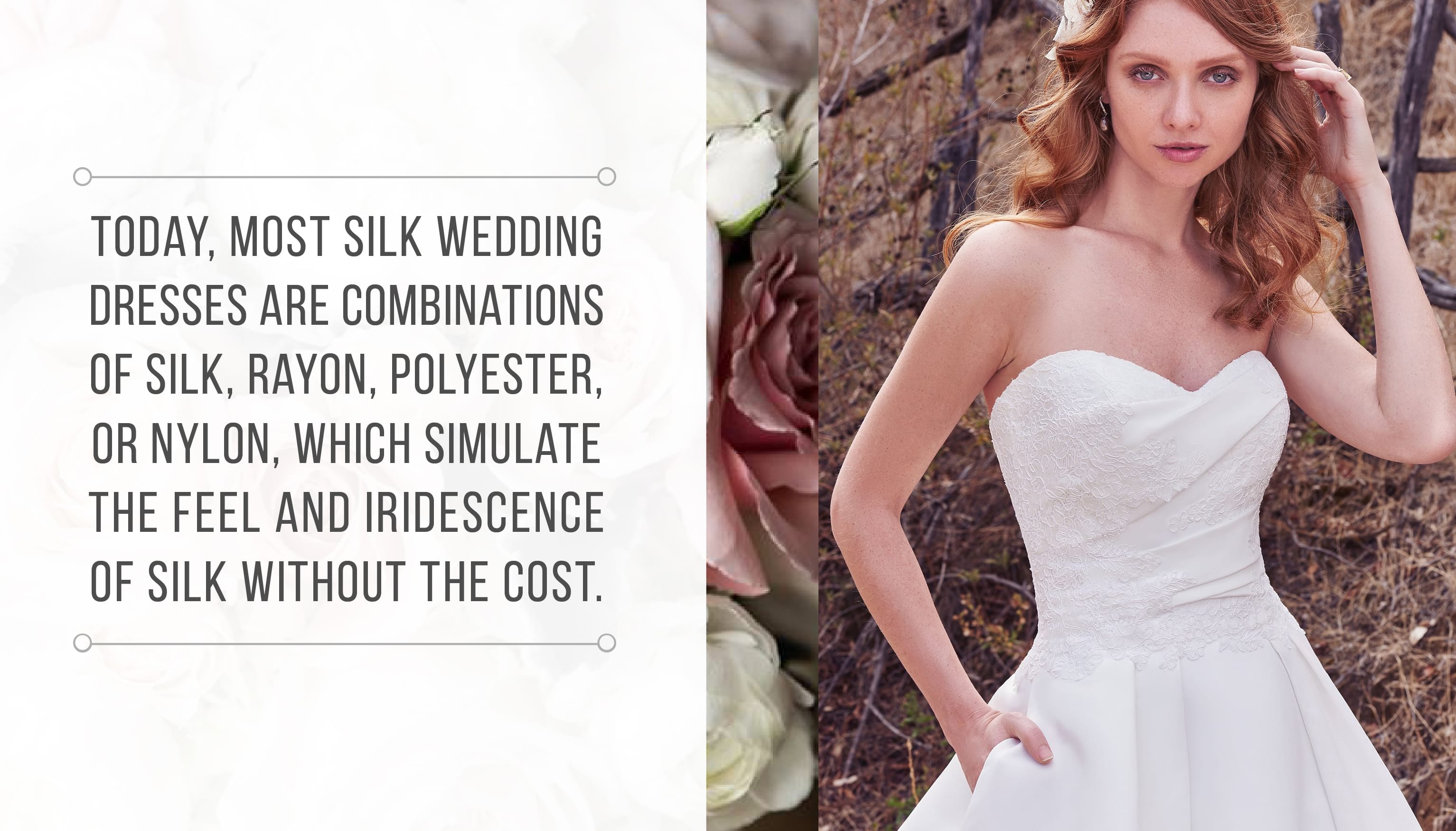 Silk and Silk Alternatives for the Glamorous Bride - Verity by Maggie Sottero