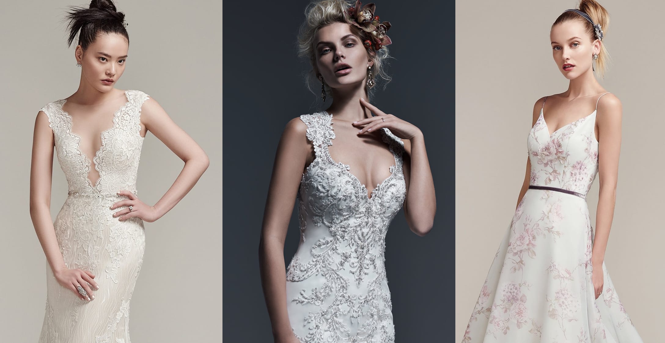 Show-stopping wedding dresses by Sottero and Midgley