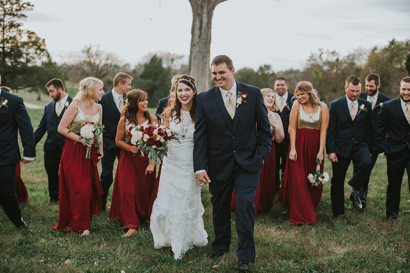 Fall Wedding with Retro-Modern Details - Love Maggie