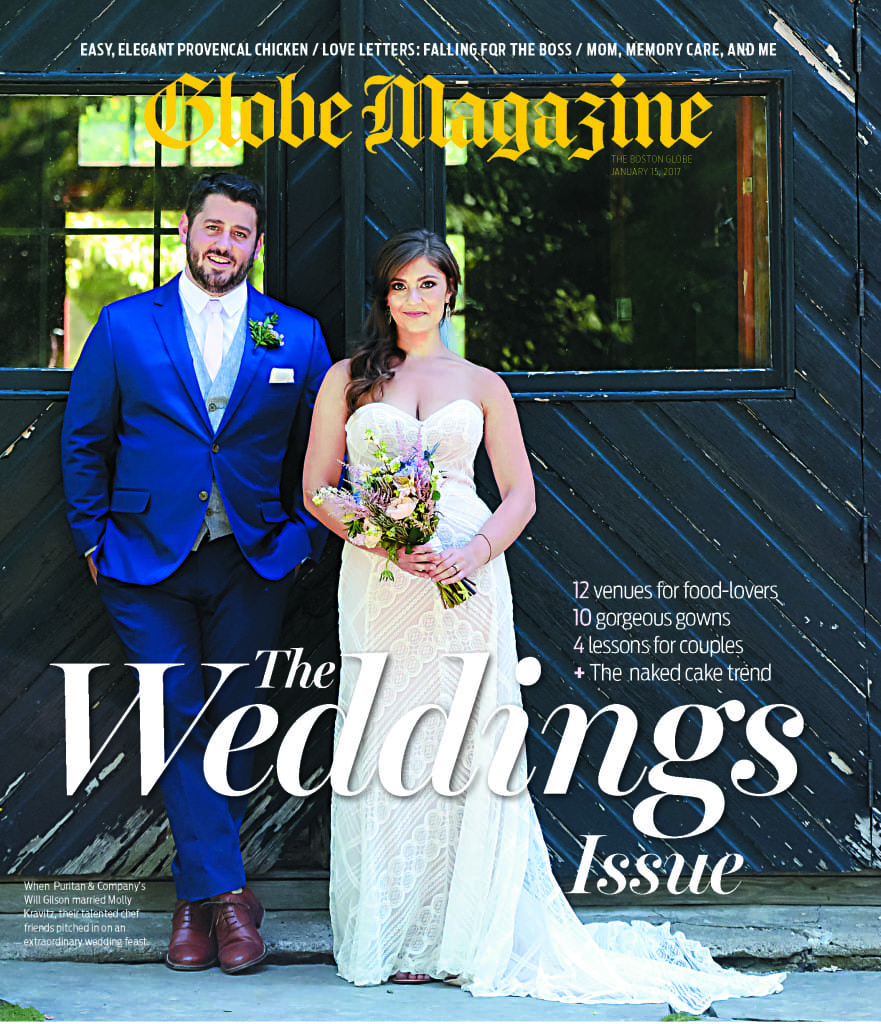 Globe Magazine 2017 Weddings Issue - Love Maggie