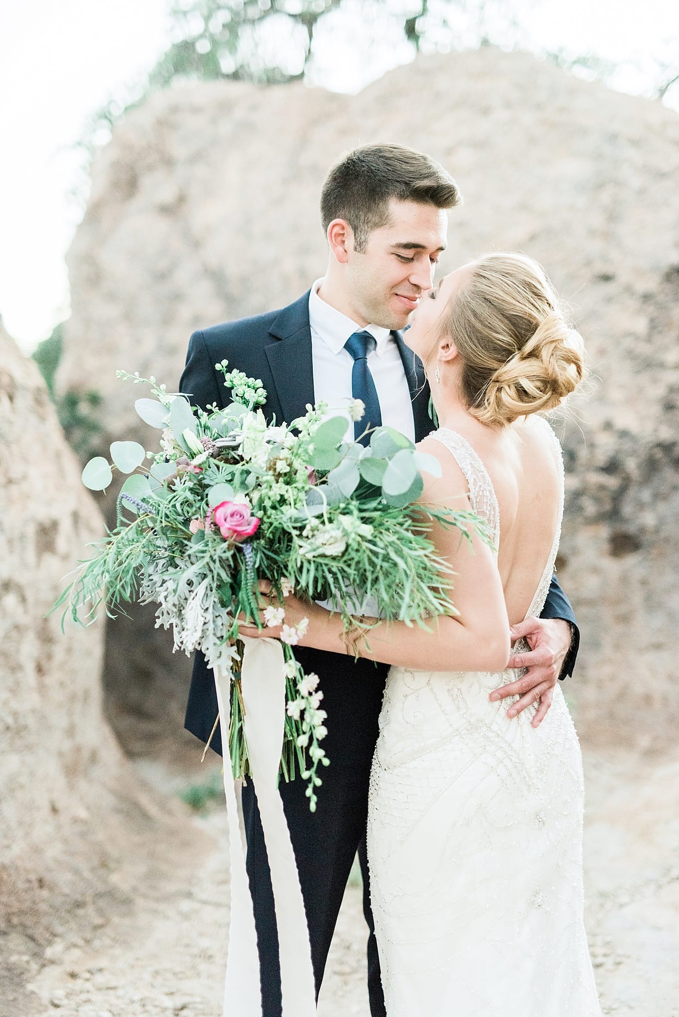 City of Rocks Styled Shoot Featuring Maui - Maui wedding dress by Sottero and Midgley