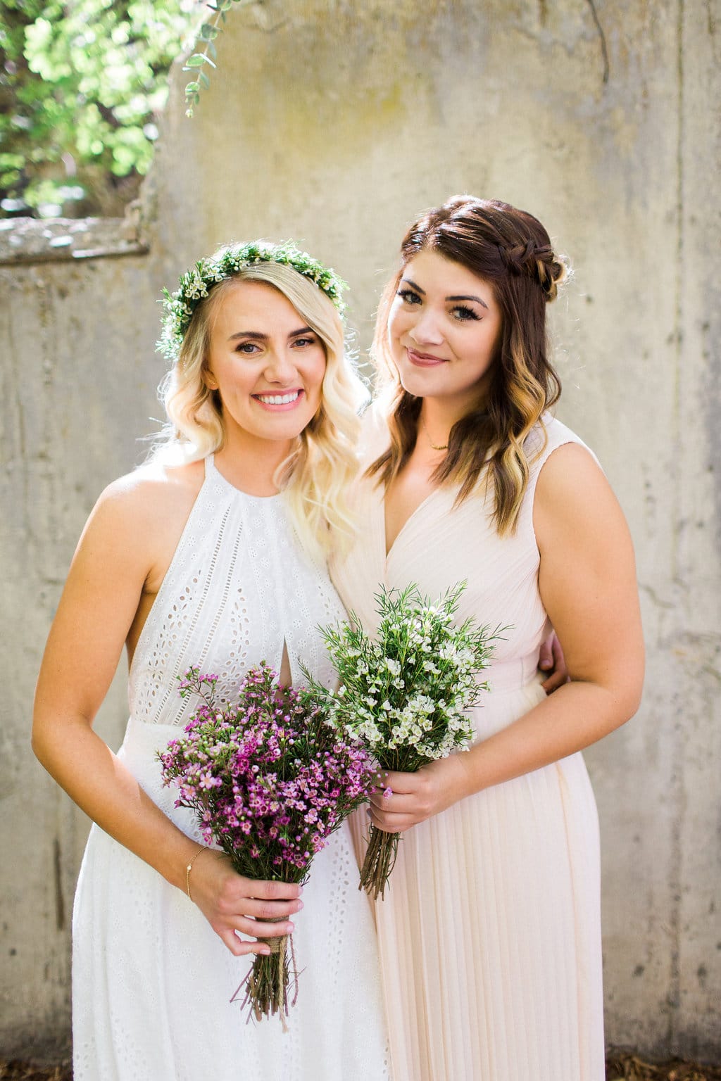 Eyelet Lace Wedding Dress in Utah Canyon Wedding - Love Maggie