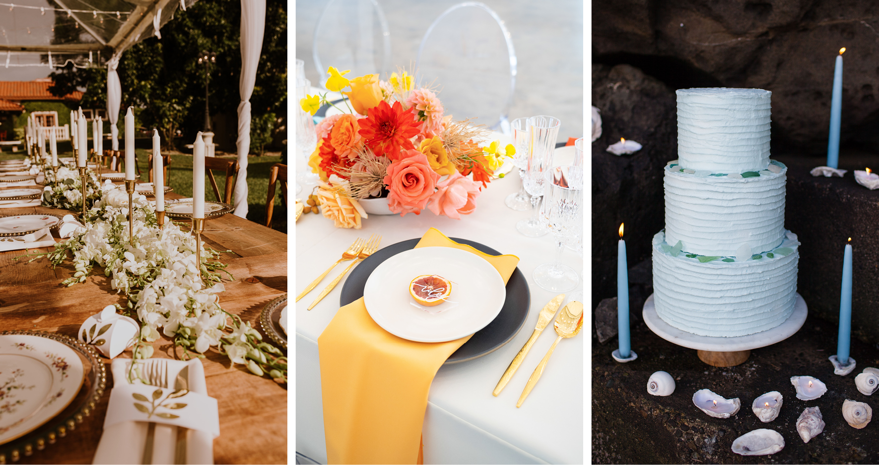 The Trendiest Summer Wedding Color Palettes for 2021