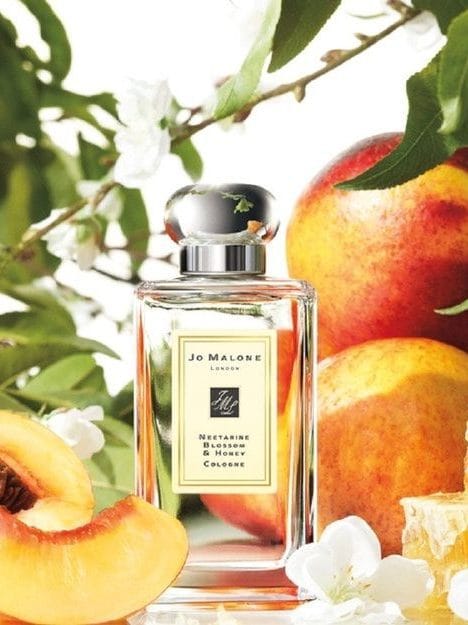 How Wedding-Day Fragrances Make You Feel. Jo Malones nectarine blossom and honey perfume.