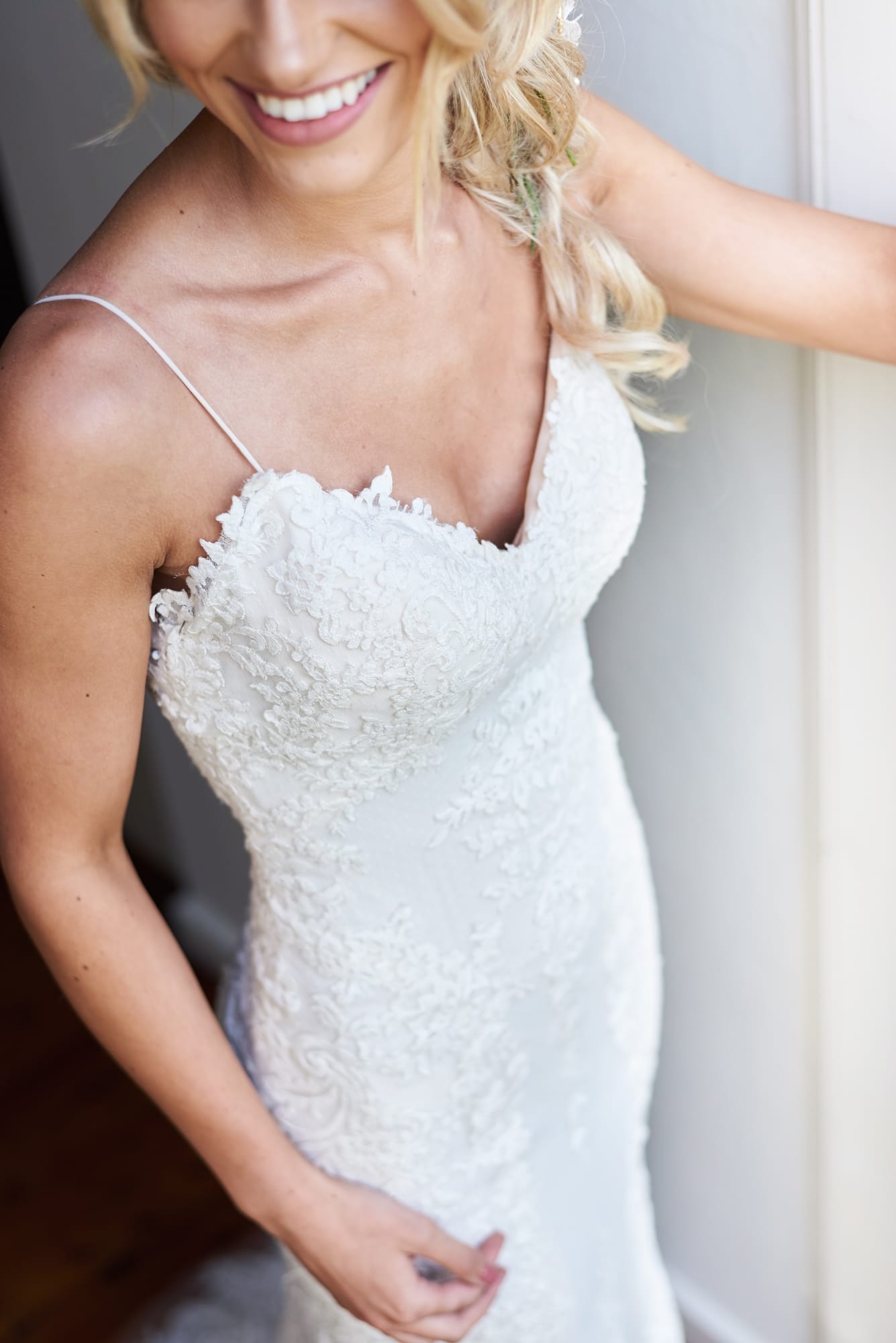 Amethyst and Lavender Styled Shoot Featuring Sleeve Wedding Dress