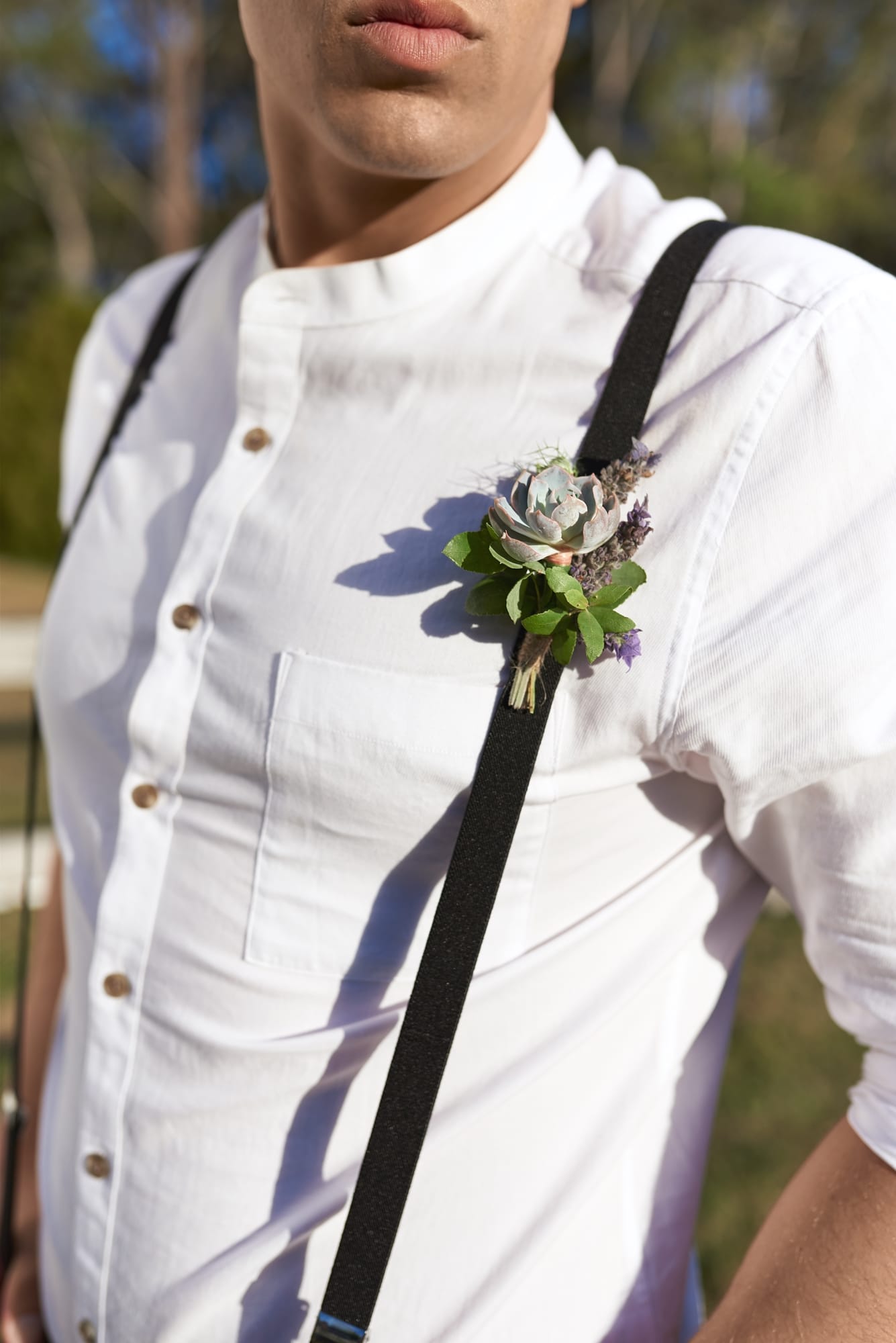 Amethyst and Lavender Styled Shoot Featuring Sleeve Wedding Dress