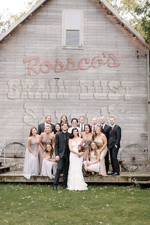A Country-Rustic Wedding with Homespun Details