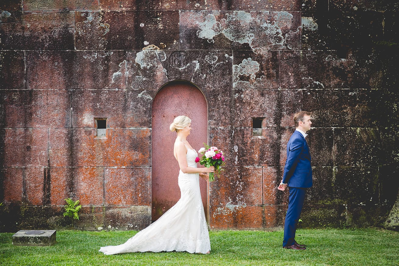 Maggie Bride wearing Nola wedding dress by Maggie Sottero. This Couple Got Engaged at a Place They’ll Always Remember