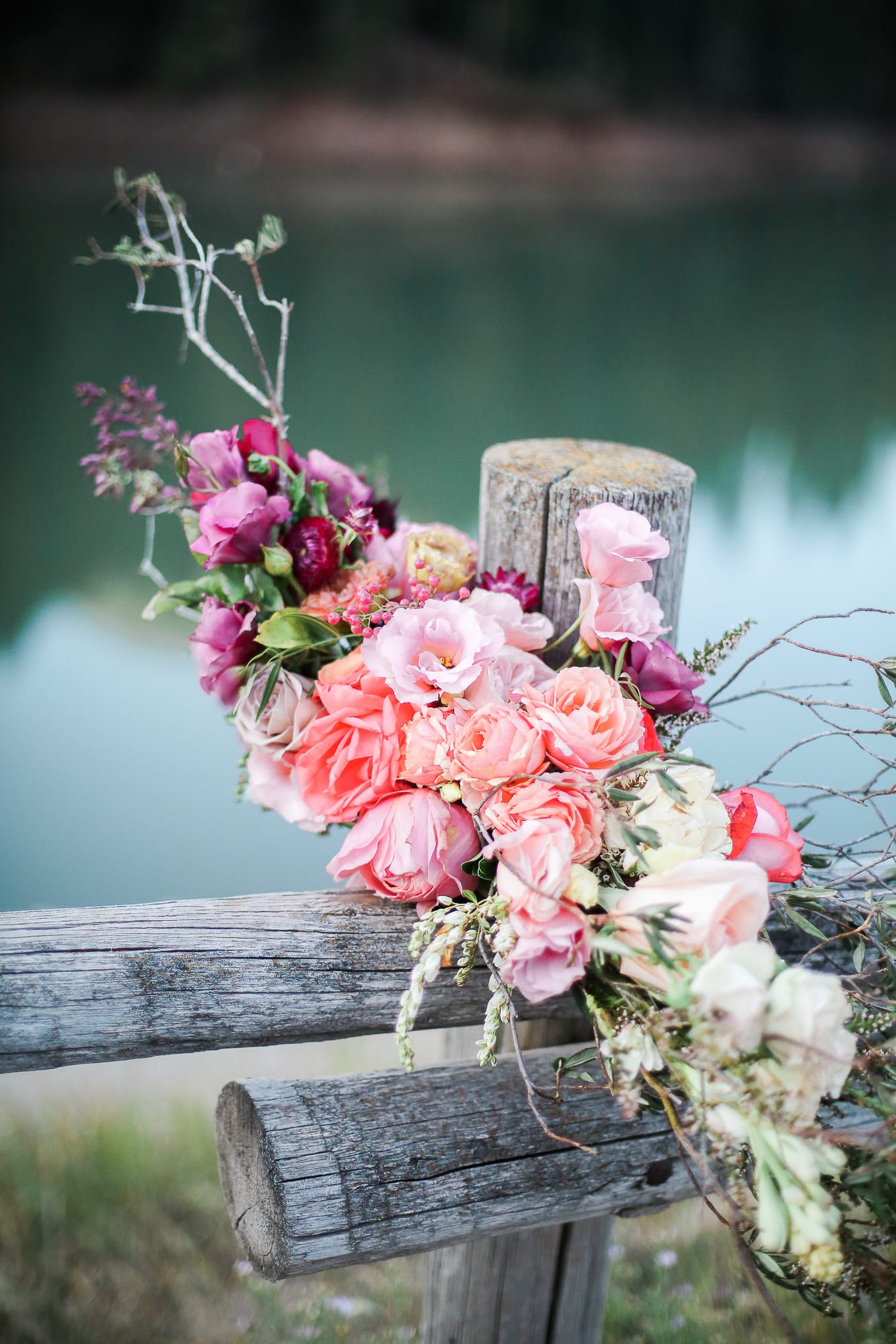 Birthday Proposal Leads to Romantic and Elegant Walla Walla Wedding. Maggie Bride Taylor wearing Lisette ball gown wedding dress by Maggie Sottero.