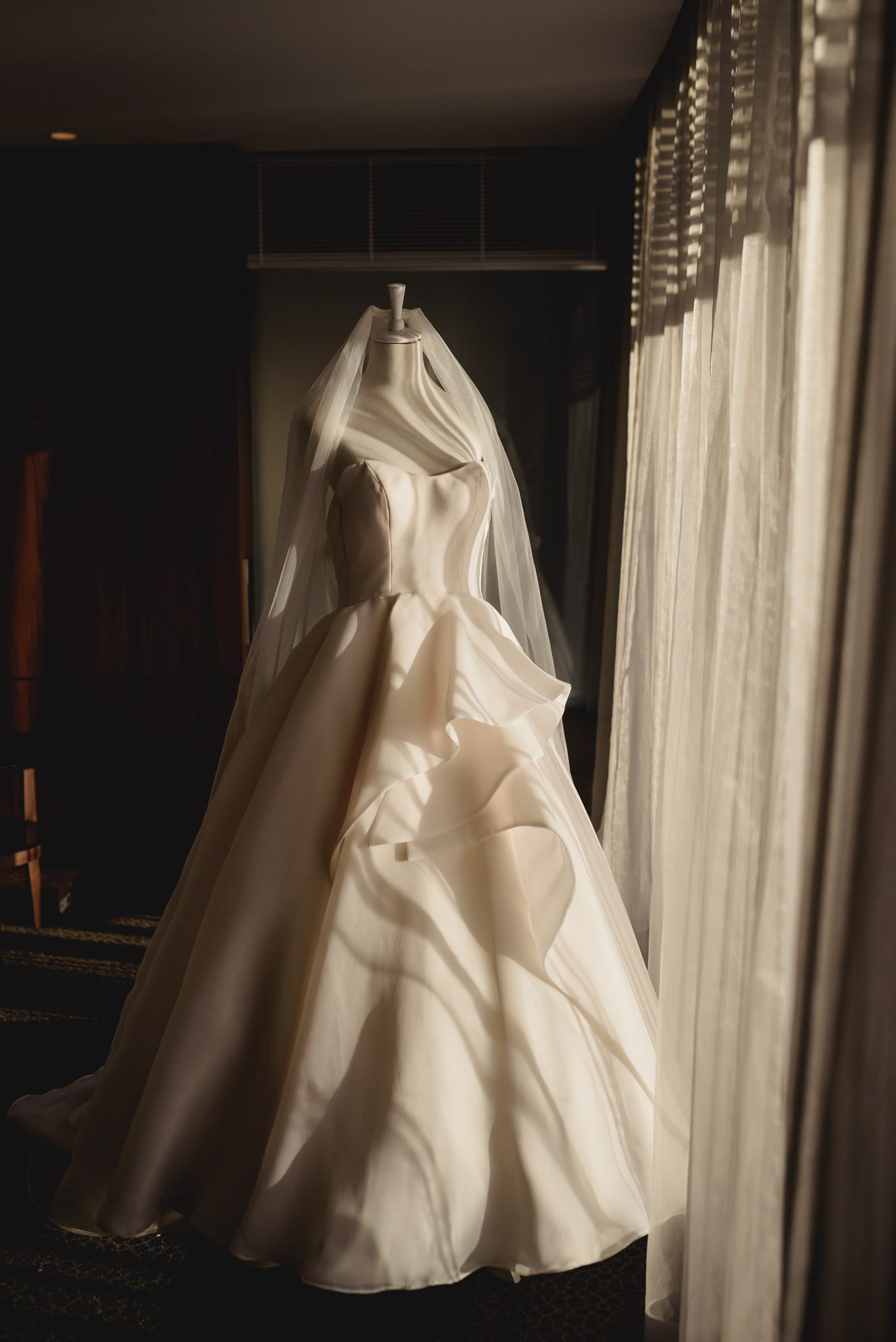 Romantic Ballgown Wedding Dress in Elegant Australia Nuptials. Maggie Bride is wearing Bianca Marie by Maggie Sottero.
