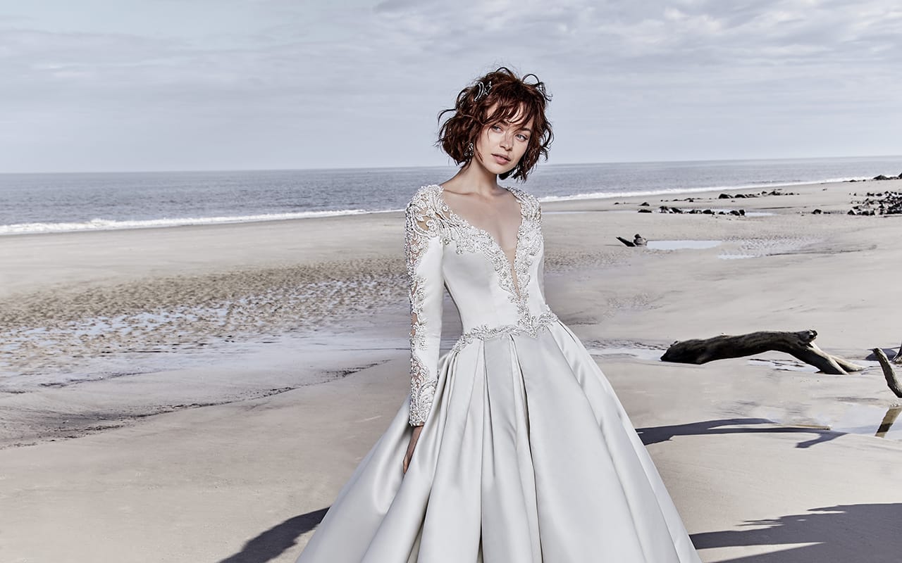 The Latest Glitzy, Red-Carpet-Ready Styles from Sottero and Midgley - Brennon
