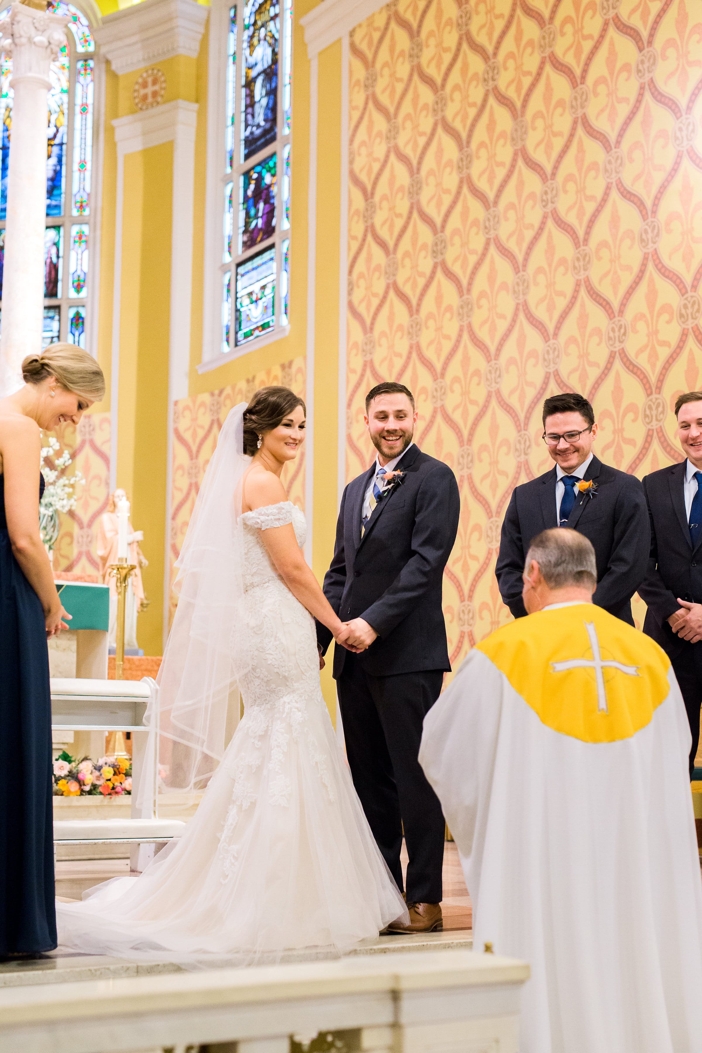 This Couple Wanted Their Fall Wedding to Feel Like Their Relationship - Maggie Sottero Bride Afton