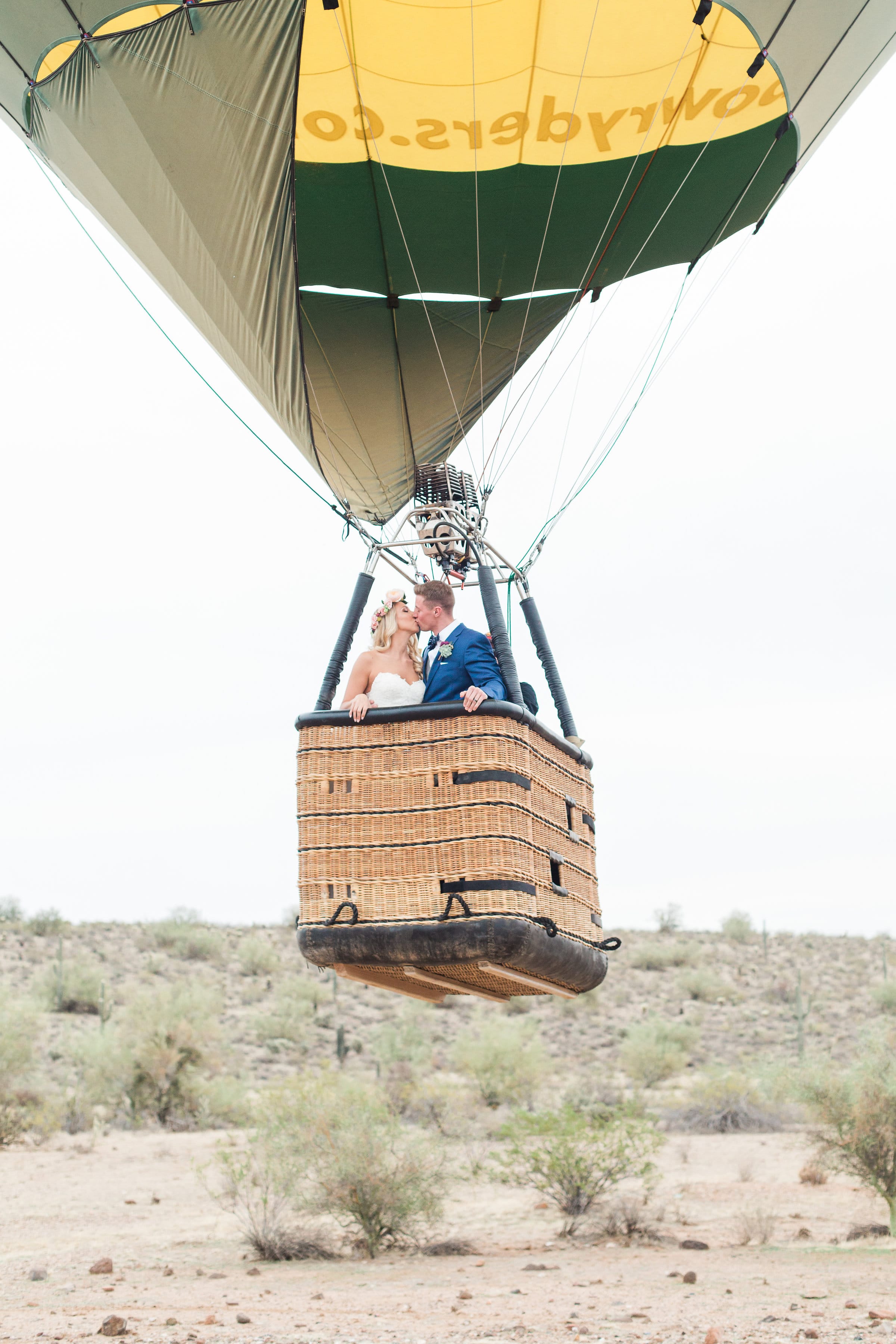 We’re Over the Moon for this Hot Air Balloon Destination Wedding Idea  - Maggie Sottero Bride Keisha