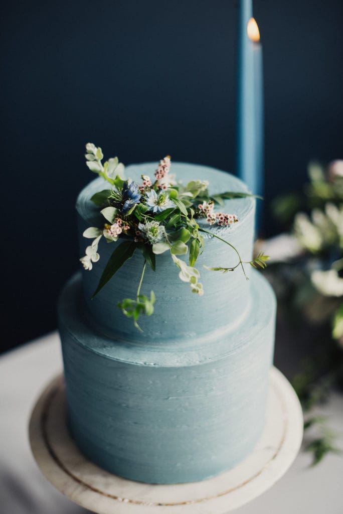 Blue Wedding Cake for Pantone's Color of the Year