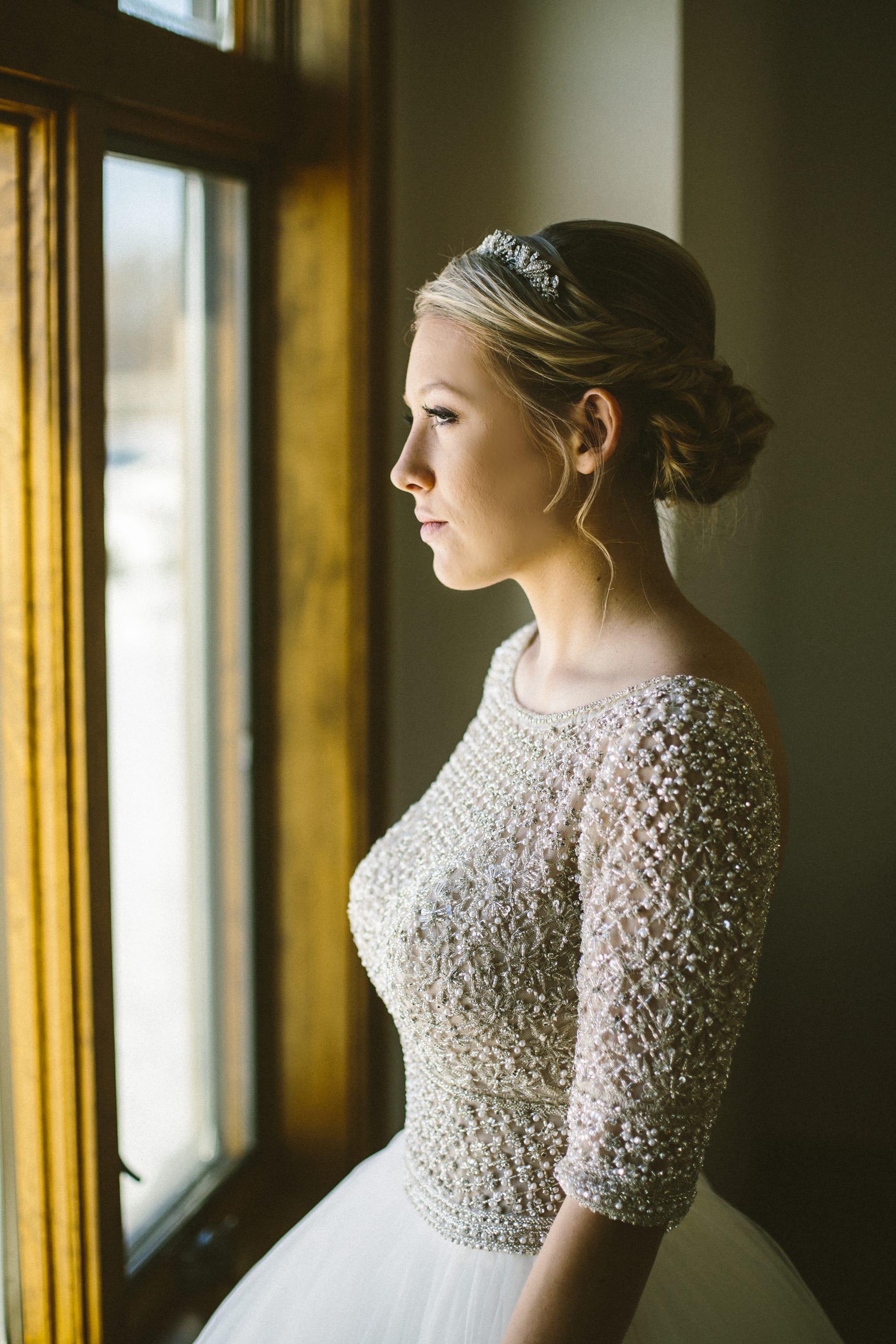 Intimate Winter Wedding at a Hygge-Chic Venue - Sottero & Midgely Bride Allen