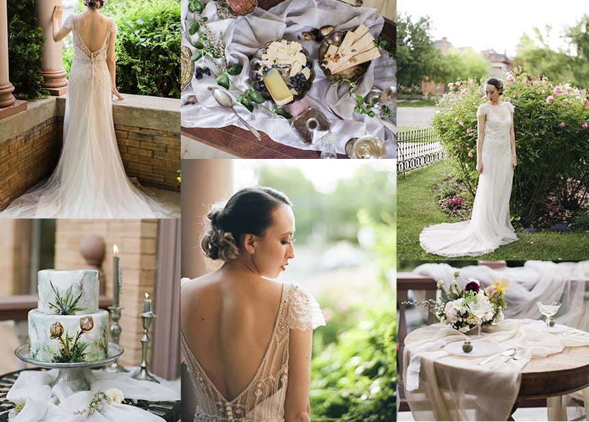 The Vintage Midas Touch - Ettia by Maggie Sottero a Styled Shoot by Jadie Jo Photography