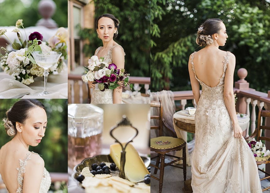 The Vintage Midas Touch - Greer by Maggie Sottero a Styled Shoot by Jadie Jo Photography