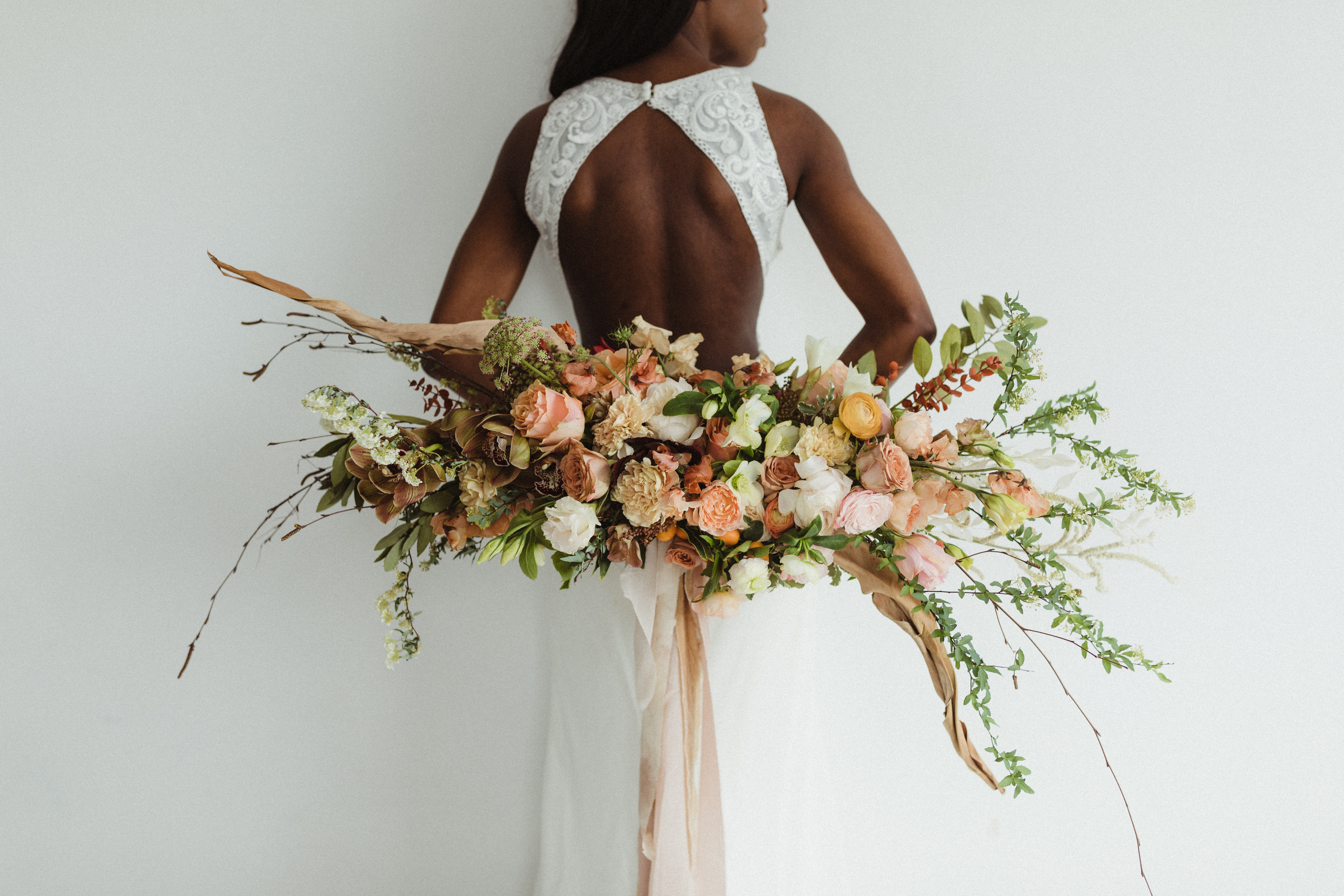 vintage lace and sequins. an art nouveau inspired spring styled shoot