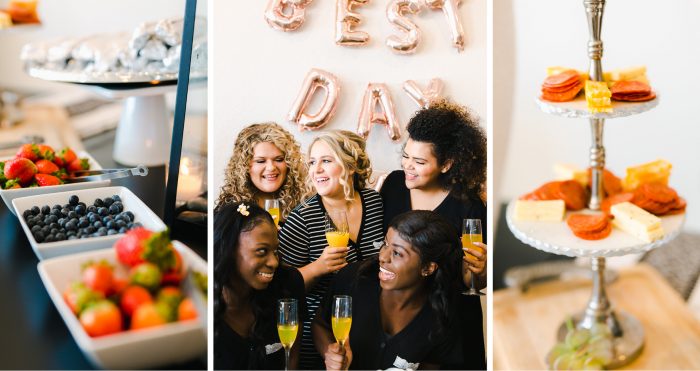 Collage of Maid of Honor Planning the Perfect Bridal Shower