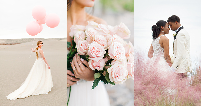 The Best Blush Wedding Dresses - Pretty Happy Love - Wedding Blog