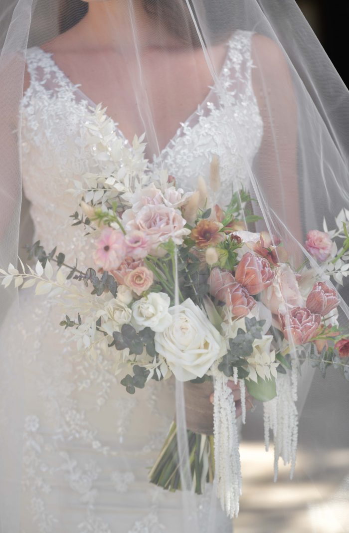 Elora Lace wedding dress by Rebecca Ingram
