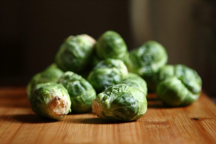 Brussels Sprouts on Table