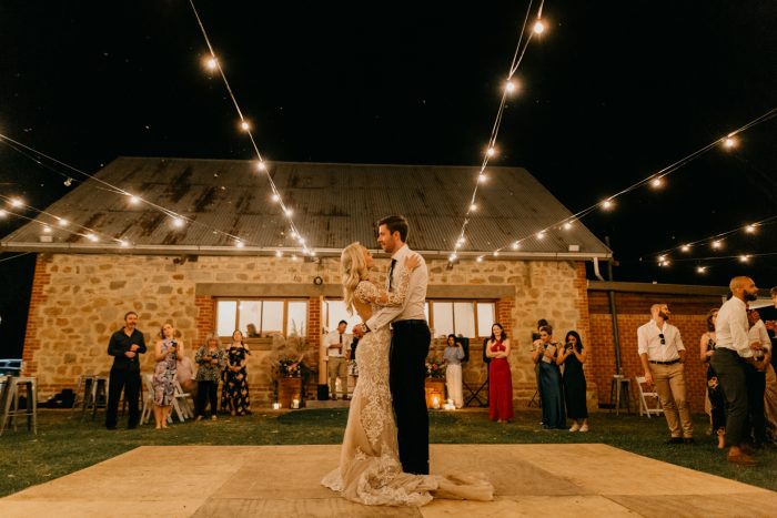 Bride and Groom Dancing to Wedding Songs