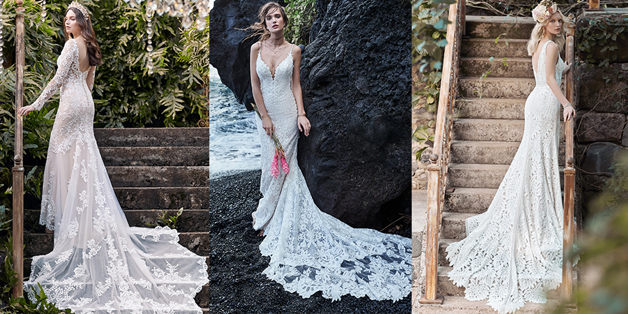 Long Train Wedding Dresses for an Extra Glamorous Occasion