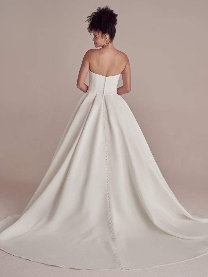 Bride In A Line Wedding Dress Called Kyrie By Maggie Sottero