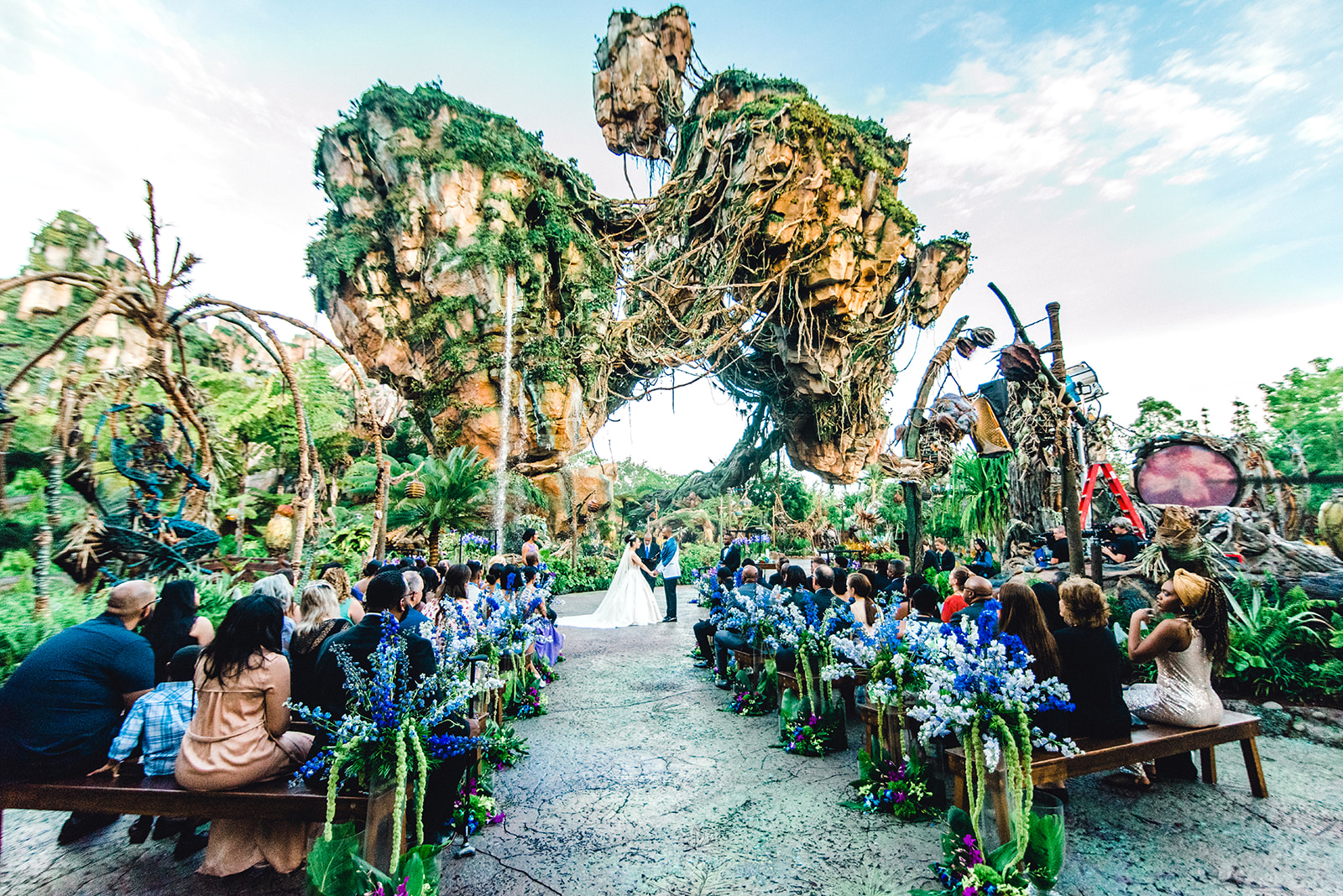 First Ever Fairytale Wedding in Disney's Pandora the World of Avatar