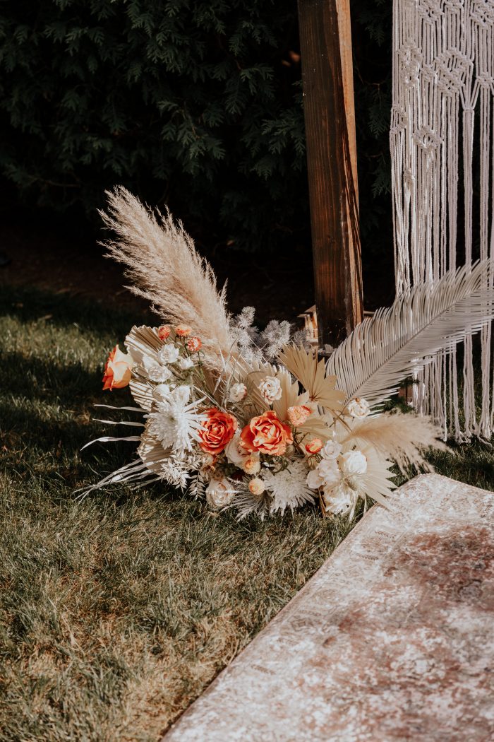 Boho-Chic Wedding Florals by Arbor