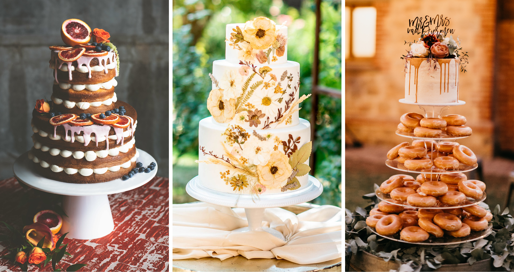 Three-tier Wedding Cakes - Quality Cake Company