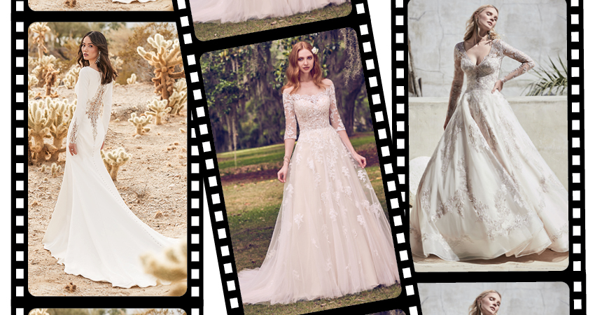 The celebrity wedding dress designer we'd choose for our own gown