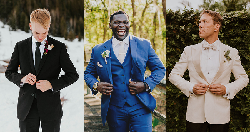 One for the Boys: 2021 Trends for Grooms Wedding Attire - Love Maggie